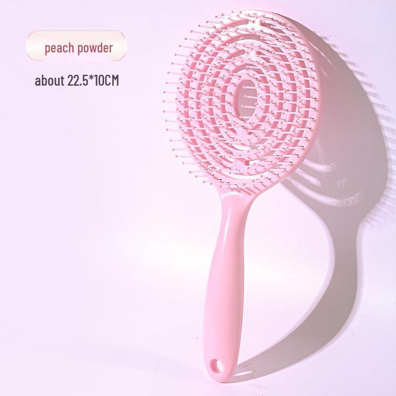 Macaron Color Lollipop-Shaped Comb for Fluffy Hairstyles