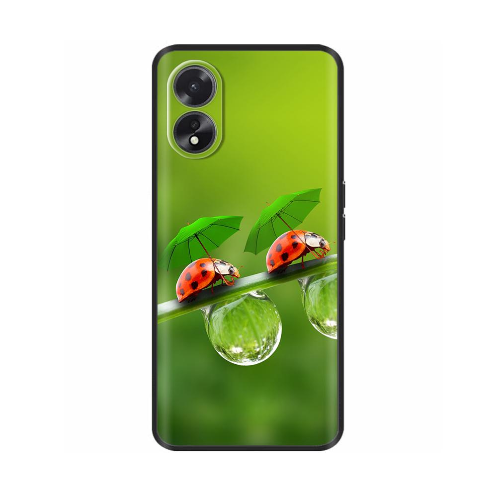 Case For OPPO A38 4G Cover Fashion Painted Soft Silicone Bumper Phone Cases For OPPO A38 A58 A78 4G OppoA38 Cases Fundas Coque