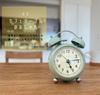 DEMI Analog Alarm Silent Classic Antique Battery Quick Round 5 Colors LOUS. Clock, Movement, Bell, Style, Cute, Stylish, Operated, Portable, Alarm,