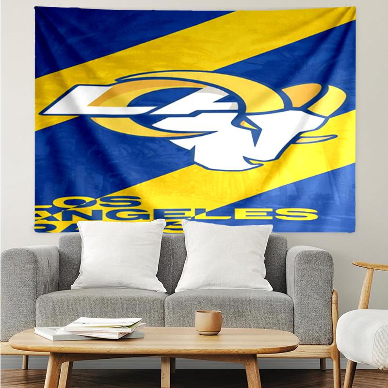 Angeles Rams Team Tapestry Hanging for Bedroom,Livingroom, Playroom,Decor Art Room Wall Tapestry Holiday and Birthday Gifts