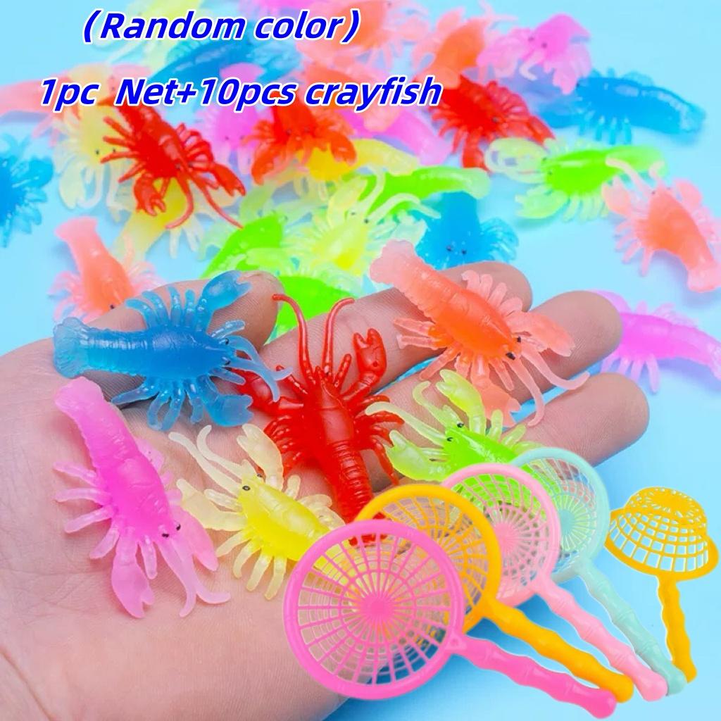 6/10/20 Stück Niedliche Gummi-Goldfisch-Badespielzeuge für Kleinkinder Kinder Wasserspielspiele Simulation Badezimmer-Spielzeug Perfekte Duschgeschenke