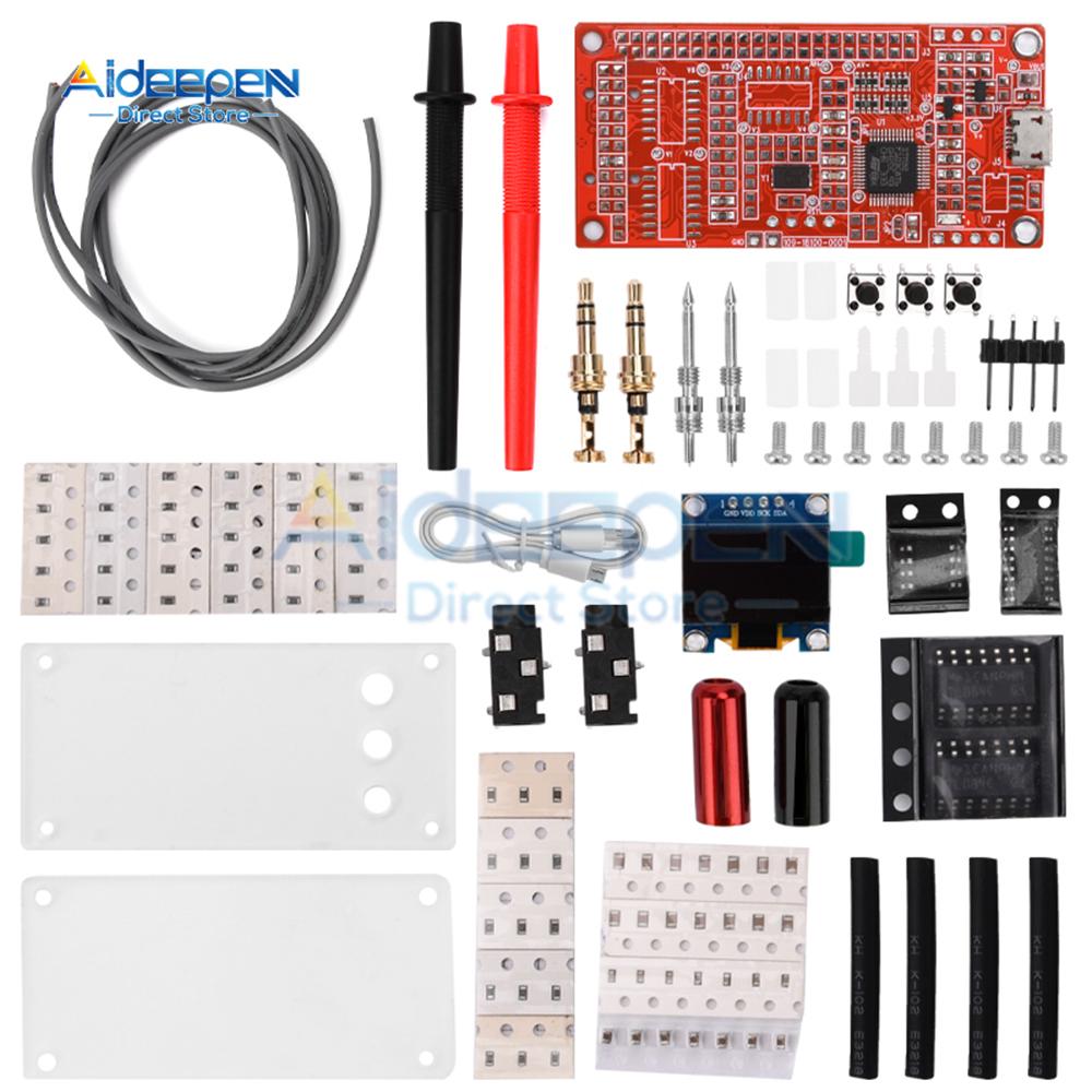 

M181 LCR Meter Bridge DIY Kit High Precision Inductance Capacitance Resistance Tester Module 1KHz/100Hz Adjustable Frequency DIY Kits