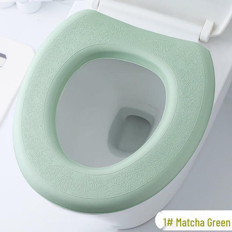 Thickened Cartoon Waterproof O-Type Toilet Seat Cushion