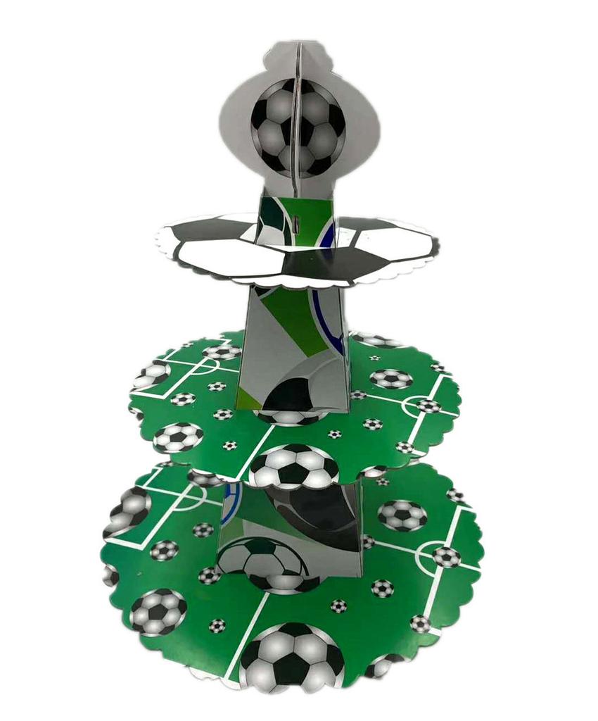 Party Football Theme Tableware Plates Napkins Flag Birthday Kids Favors Cartoon