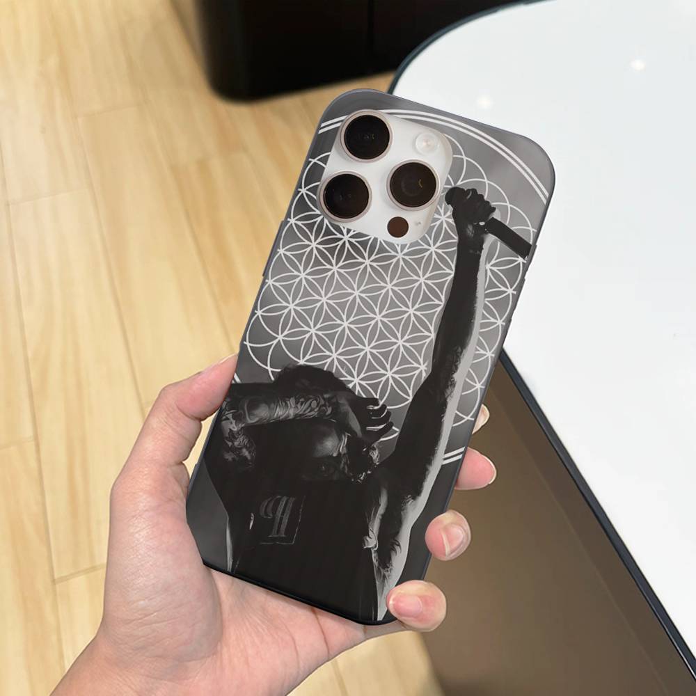 

Band B-Bring Me The H-Horizon Soft Corrugated Transparent Phone Case For IPhone 17 15 16 11 12 13 14 Pro Max Plus Pro iPhone 15pro max