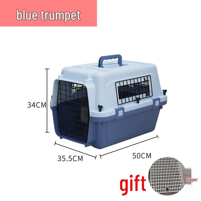 Tragbare Air China Haustiertransportbox: Katzen- & Hundekäfig für Reisen