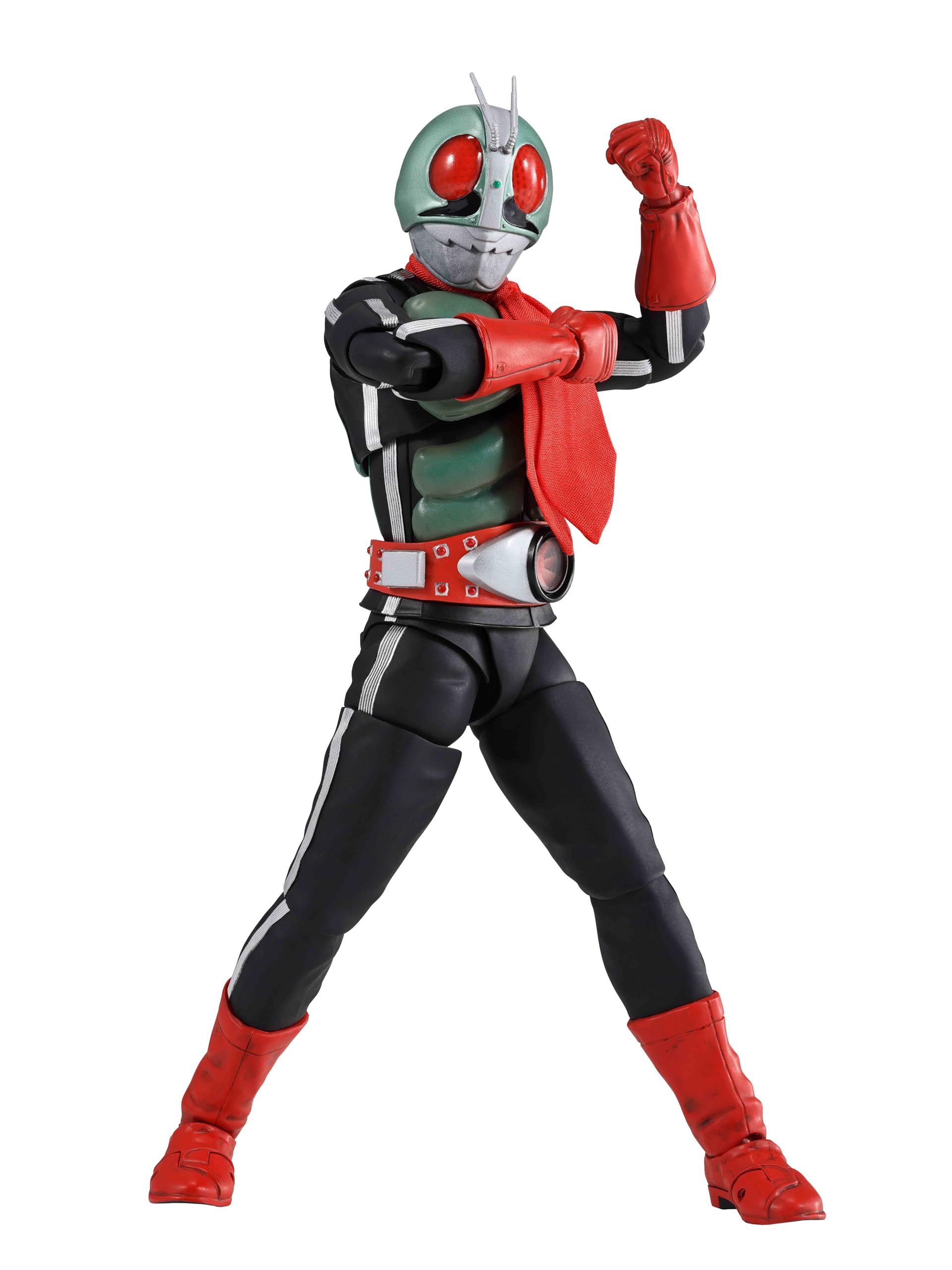 

TAMASHII NATIONS Bone Carving Kamen Rider New 2 Glorious Showa Rider approximately and action figure S.H.Figuarts (Real Technique) No. Edition, 145mm,