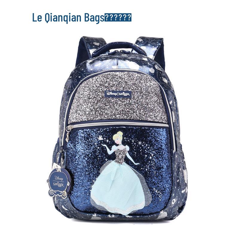 Cinderella Hochwertiger Wasserdichter Rucksack: Langlebig, Schmutzabweisend und Rückenschützend für Mädchen