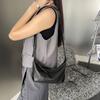 Autumn and Winter New High-end Leather Women's Bags, Armpit Bags, Fashion Trends, Portable Shoulder Crossbody Cowhide Dumpling Bags
