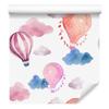 Wallpaper Balloons In Front of Colorful Clouds for Living Room and Bedroom 50x1000