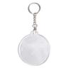 2Pcs Badge Protector Badge Display Sleeve with Keychain Badge Protective Sleeve  58/75mm Badge Pins