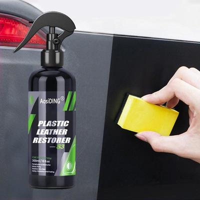 Car Dashboard & Interior Leather & Plastic Polish Wax - Refurbish, Repair & Shine