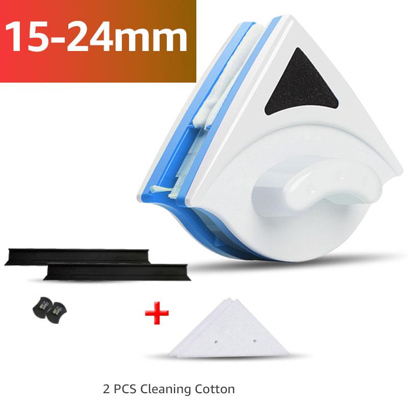 

Double Side Glass Wiper For Washing Windows Outside Magnetic Cleaning Brush Glass Cleaner Magnets Household Cleaning Tool