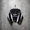 Amerikanischer Retro Hip Hop Streetwear Hoodie für Herren - Lässiger lockerer Schnitt Motorrad Oberteil