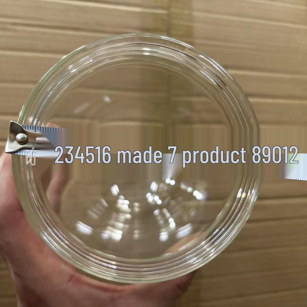 Thickened High-Temperature Resistant Transparent Borosilicate Glass Lampshade