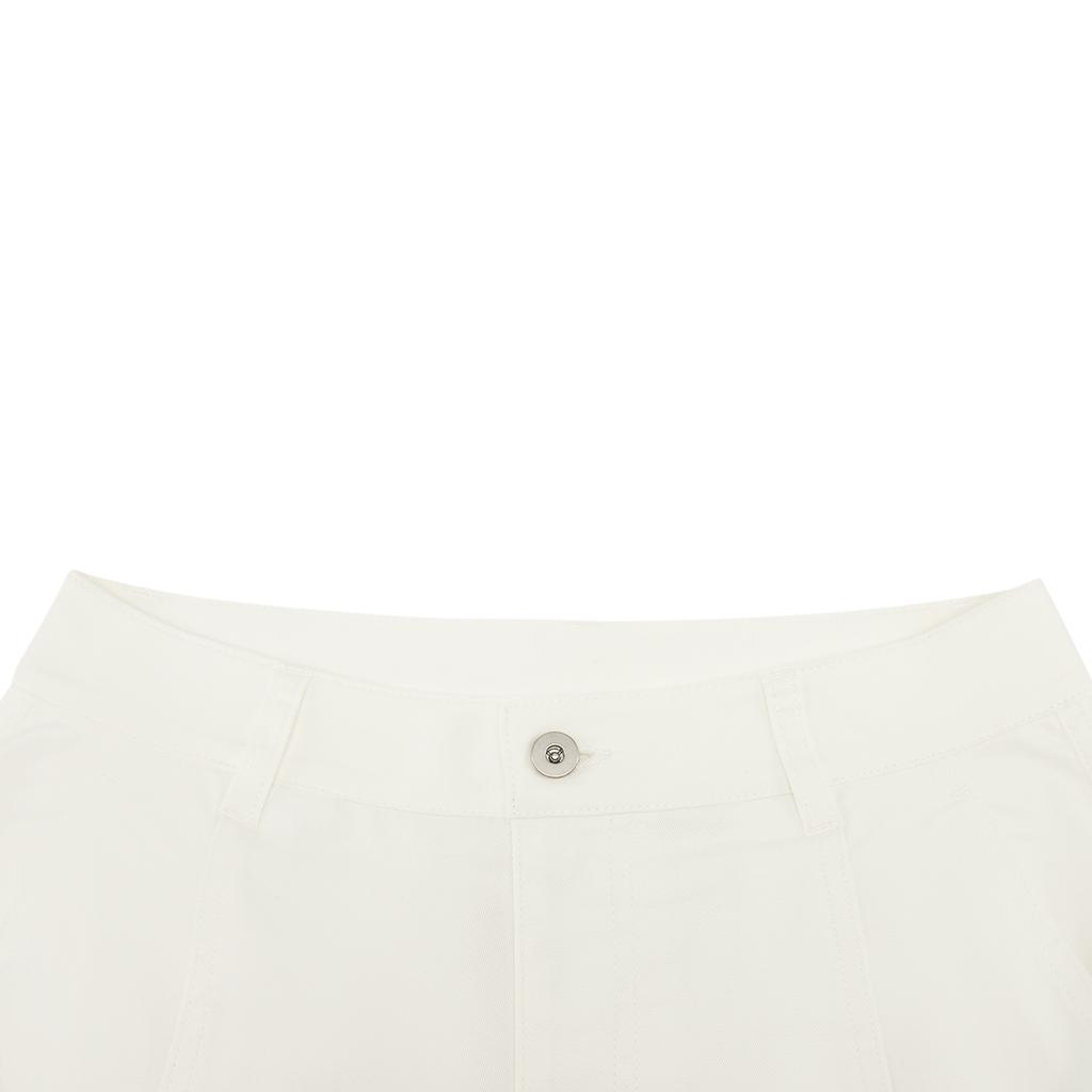 Li Ning Sports Lifestyle Series Logo Stitching Button Casual Pants Women Bottoms AKXW196-1