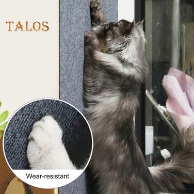 Carpet Tile Self Adhesive Anti-Slip Reusable Prevent Cat from Scratching Floor Repair Protecting Easy Install DIY Mat for for Walls Floors Sofas Cars