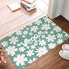 Cute Rainbow Vegan Food Doormat Mat Anti-Slip Plant Based Diet Kitchen Bath Balcony Rug Carpet 40*60cm