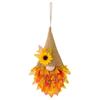 Fall Wreath Artificial Autumn Dwarf Hanging Outdoor Front Door Garland Welcome Decoration  for Thanksgiving Halloween Home Decor