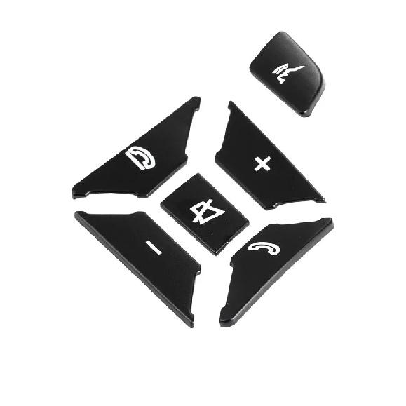 Steering Wheel Button Repair Decal Stickers Decals For Mercedes For Benz GLK350 C Class CLS C218 SLK W172 W204 W212 W218
