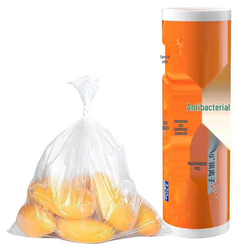 Temeiju Food Grade Antibacterial Flat Opening Fresh Keeping Bags