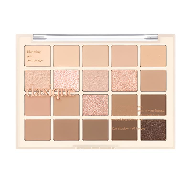 [Dasique] Mood Shadow Palette 20 Pan (7 Colors) Warm Basic