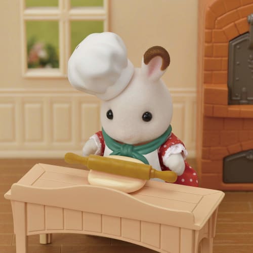 Sylvanian Families Shop Furniture Set [Brown Oven! First Bakery Set] Mi-88 ST Mark Certified For Ages 3 and Up Toy Dollhouse Sylvanian Families EPOCH