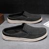 Fashion Summer Men Half Shoes Casual Canvas Shoes Lightweight Comfortable Big Size 47 48 zapatillas hombre