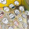 1 Sheet Cute Gifts   Sticker Hachiware Usagi Creative Drop Glue Stereo Decals Diy Decorative Computer Stickers