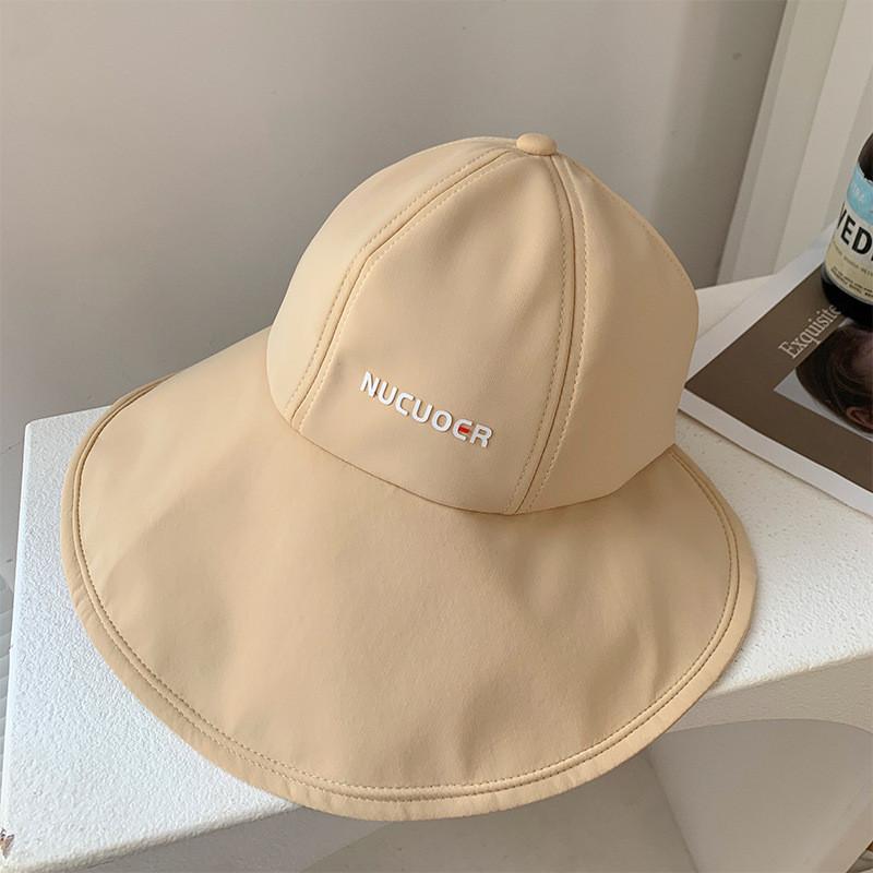 Widebrim Summer Stylish Hat For Women Antiuv Ponytail Cap Design Foldable