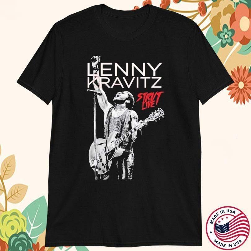 Lenny Kravitz Strut Live Unisex Gift For Friend T-shirt ALl sizes US1687 Unisex T-Shirt L