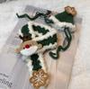 Pet Christmas Knitted Elk Scarf Snowflake Hat