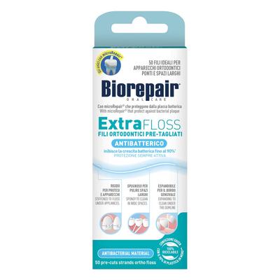 Expanzní páska dentální nitě Extra-superfloss s hydroxyapatitem a zinkem PCA 50 ks