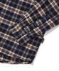 WACKY WILLY Flannel Big Check Shirt Dark Blue
