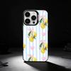 Mediterranean Lemon Fruit art  Phone Case For iPhone 17,16,15,14,13,12,11 Plus,Pro Max,XS,Colored silver phone case