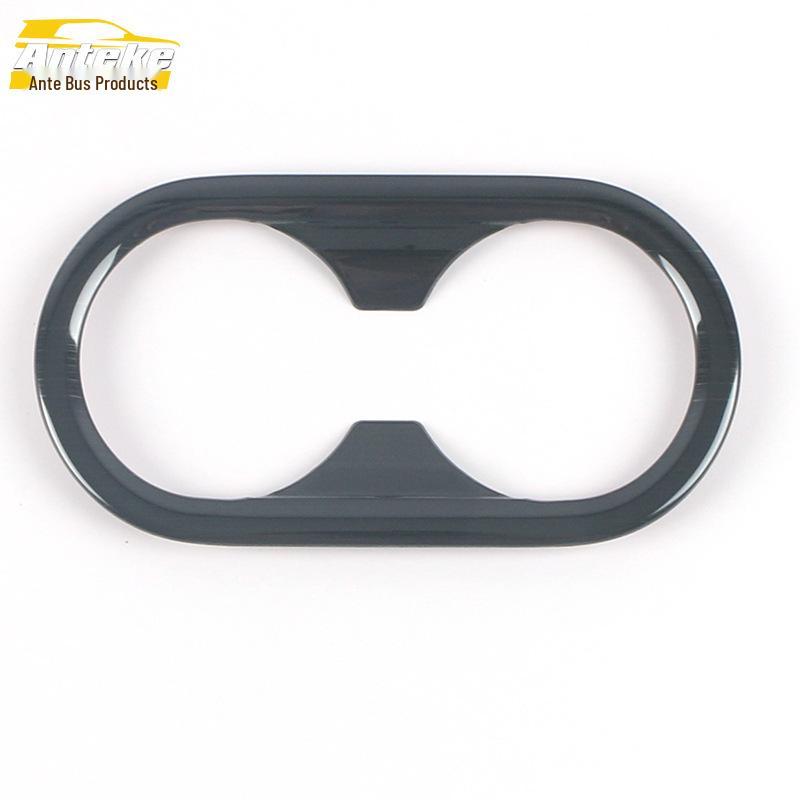 Stainless Steel Rear Cup Holder Ring for 2021 Elantra - Decorative Armrest Box Sticker