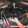 Automotive Hose Pinch Tool Axle Clamp Pliers Multi-Purpose Crimper For ATV Heater Engine Tube Disconnect Workshop Brake