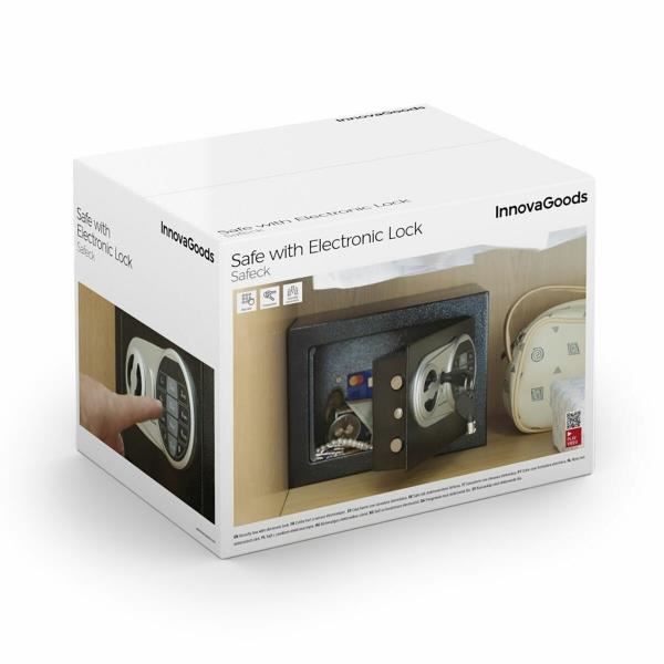 Safe - InnovaGoods - Safeck - Electronic Lock - ABS Steel - Modern Design