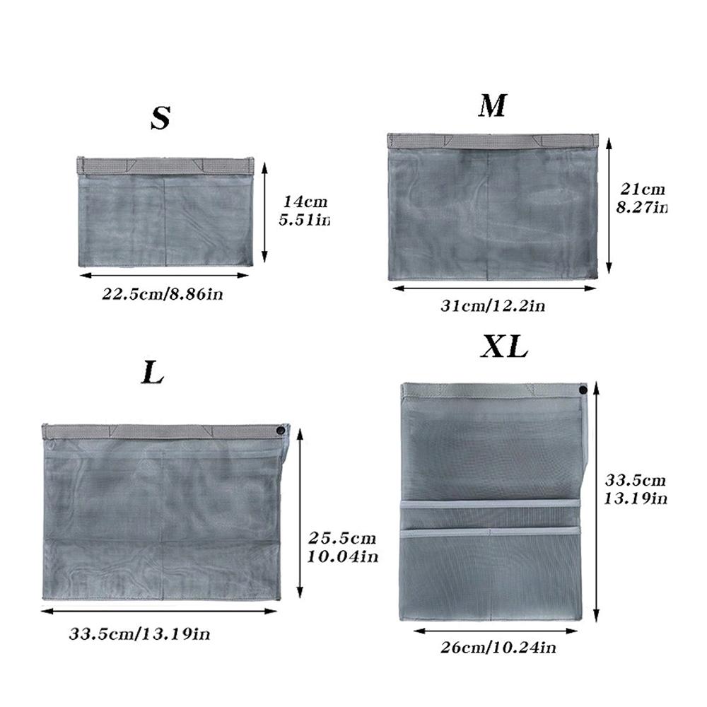Travel storage bag, divided bag, mesh mesh compartment, visible storage bag, inner bag, mesh bag, double bag, middle bag, organi S