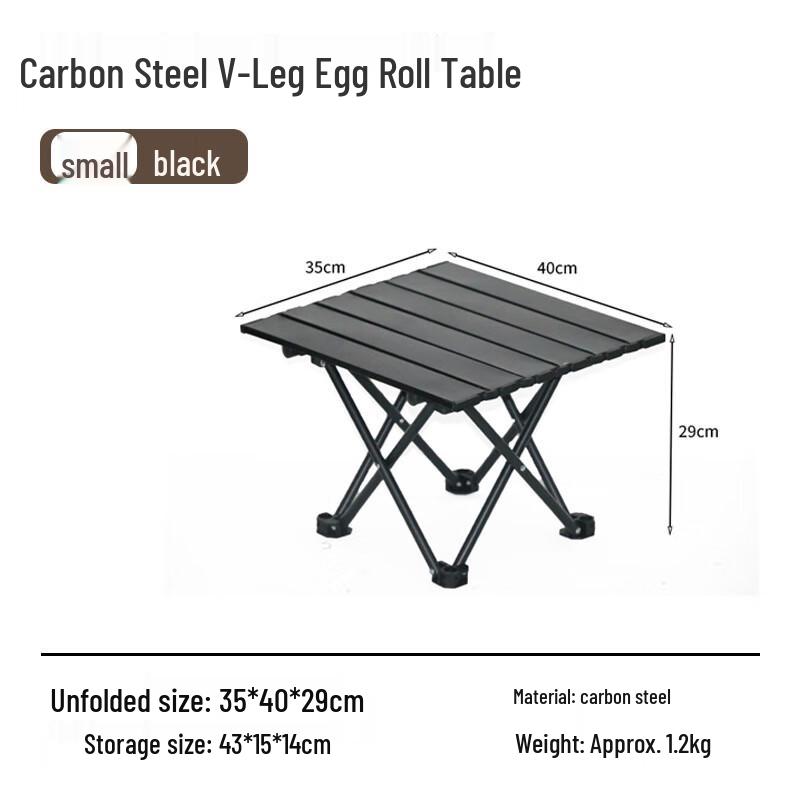 ZISIZ Outdoor Portable Folding Table