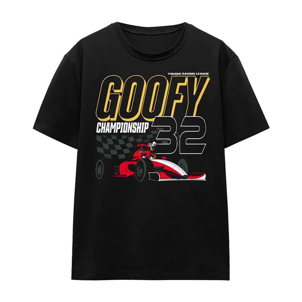 Disney Womens/Ladies Monaco Goofy Racing T-Shirt