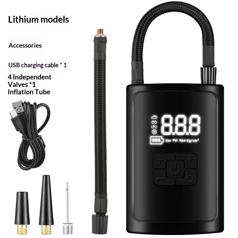 Car Tire Air Pump Intelligent Wireless Car Portable Air Pump