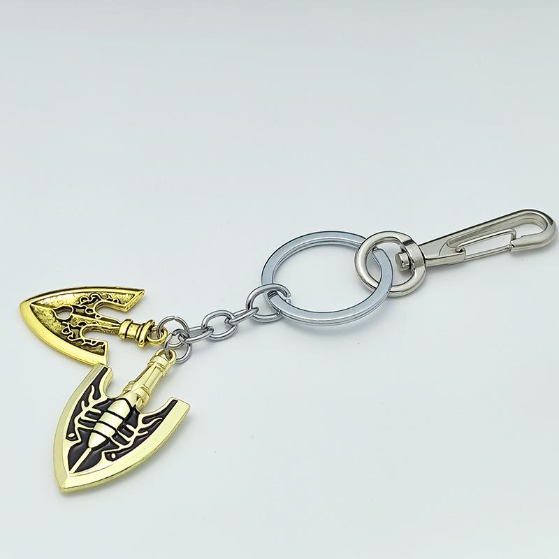 Golden Wind Stand Arrow Keychain - JOJO's Bizarre Adventure Backpack Charm