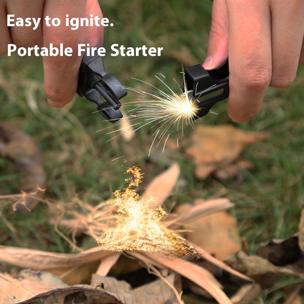 Seven-core Umbrella Rope Woven Five-in-one Bracelet Compass Survival Hand Rope Outdoor Mountaineering Camping Emergency Life-saving Bracelet