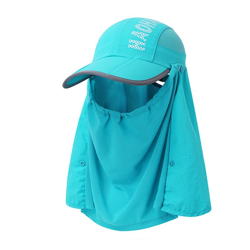 Outdoor Hat Protective Sun Hat Breathable Quick Drying Foldable Hat Travel Sunscreen Baseball Hat Versatile