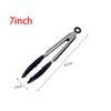 Silicone Food Tong Stainless Steel Grillingtongs Silicone Non-slip Cooking Clip Clamp Bbq Salad Tools Grill Kitchen Accessories