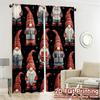2D Flat Printing  JIT 2pcs   Curtains (Without Rod) GnomeGreetings Popular Pattern Curtains Versatile Polyester Curtains