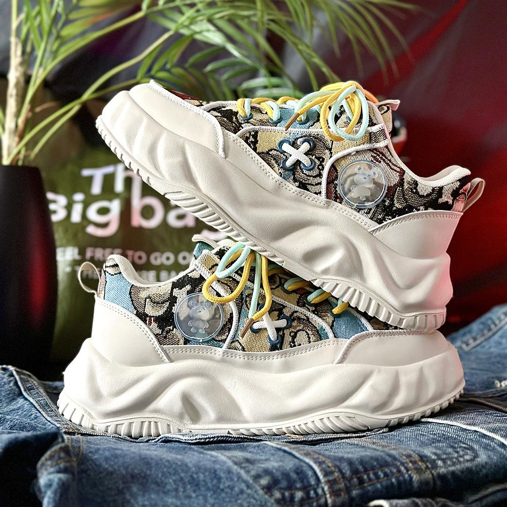 Модные роскошные новые кроссовки для скейтбординга с толстой подошвой — фото 8