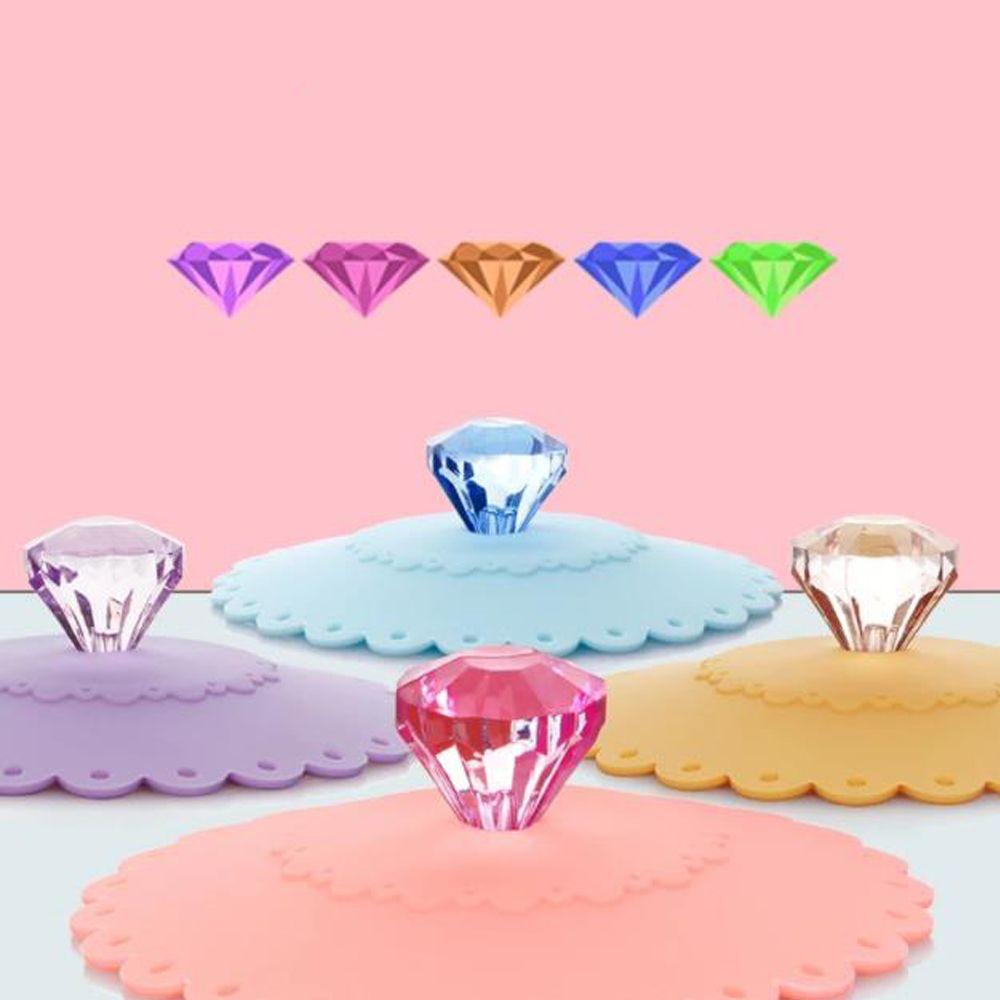 Glass Cup Accessories Leak Proof Anti-Dust Cup Seal Cup Lid Silicone Lids Cup Covers For Drinks