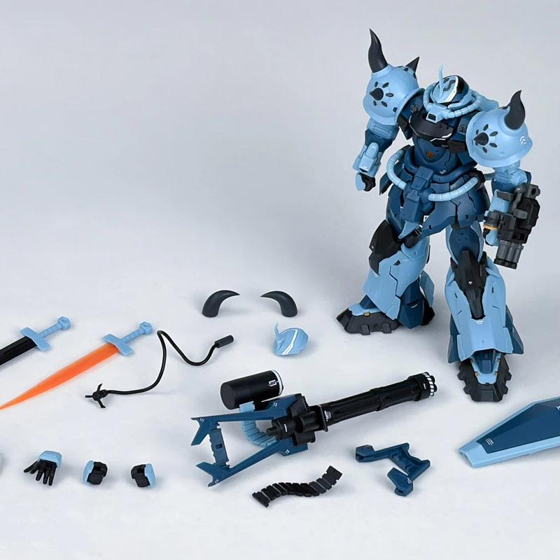 

In Stock Nd 1/144 Ms-07b-3 Gouf Custom Vol.2 Blue Giant Ramba Ral Mobile Suit 08th Ms Team Assembly Model Kit Collectable High Quality Toys